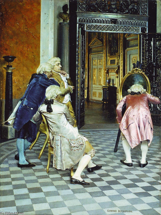 Taiteentuntijoita Louvressa — Gunnar Berndtson