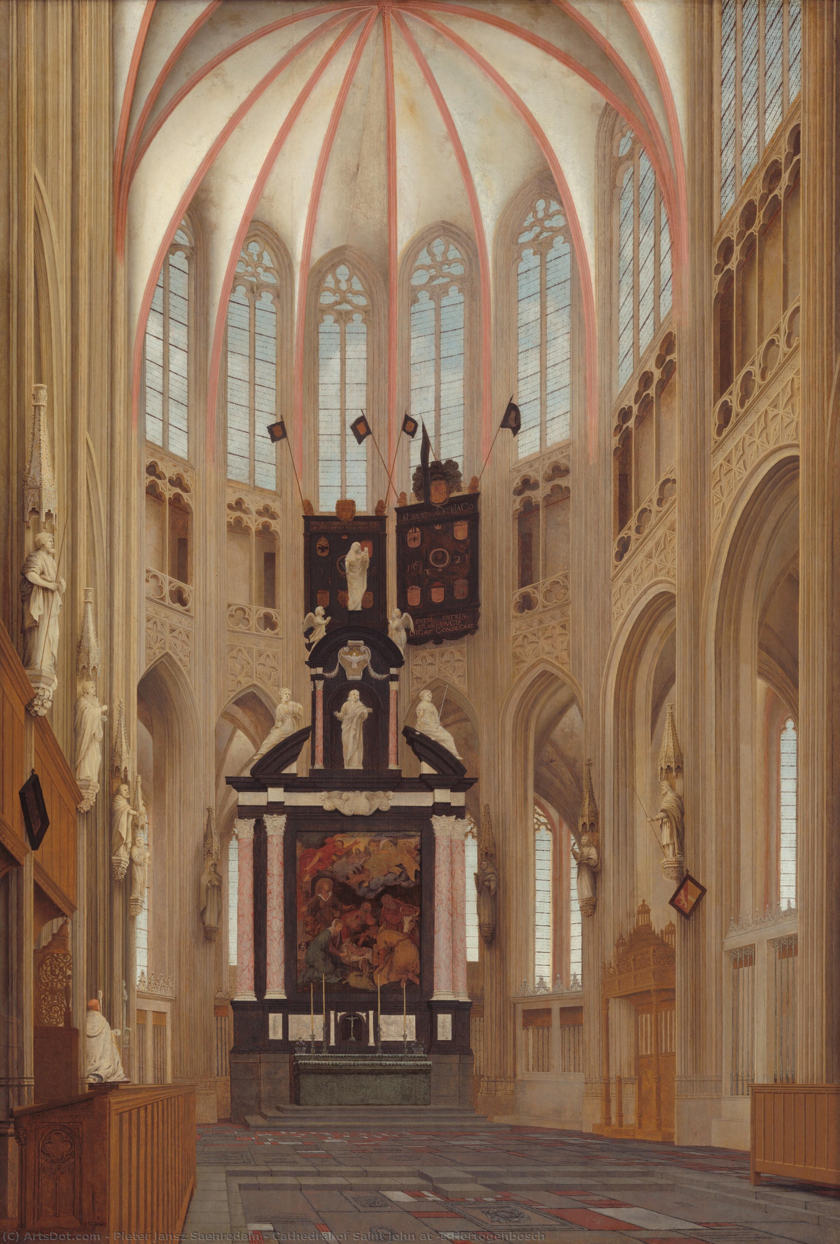 Cathedral Of Saint John At 's-hertogenbosch — Pieter Jansz. Saenredam