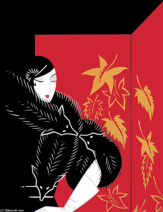 Furs — Erté