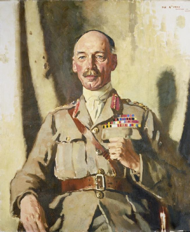 General Sir Henry Seymour Rawlinson (1864 1925) Bt, Gcvo, Kcb, Kcmg — Вилијам Орпен