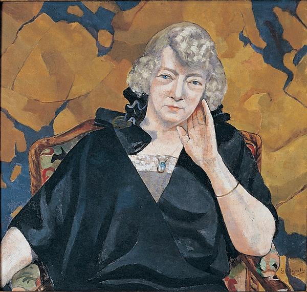 Portrait De Femme Portrait De Madame Branting (titre Attribué) — Georgette Agutte