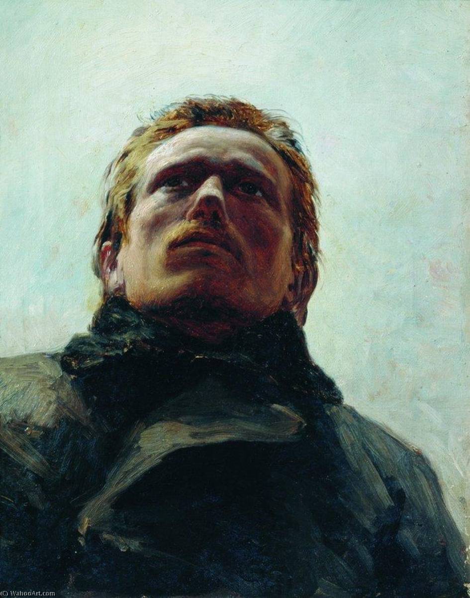 Head Of A Man — Nikolai Aleksandrovich Yaroshenko