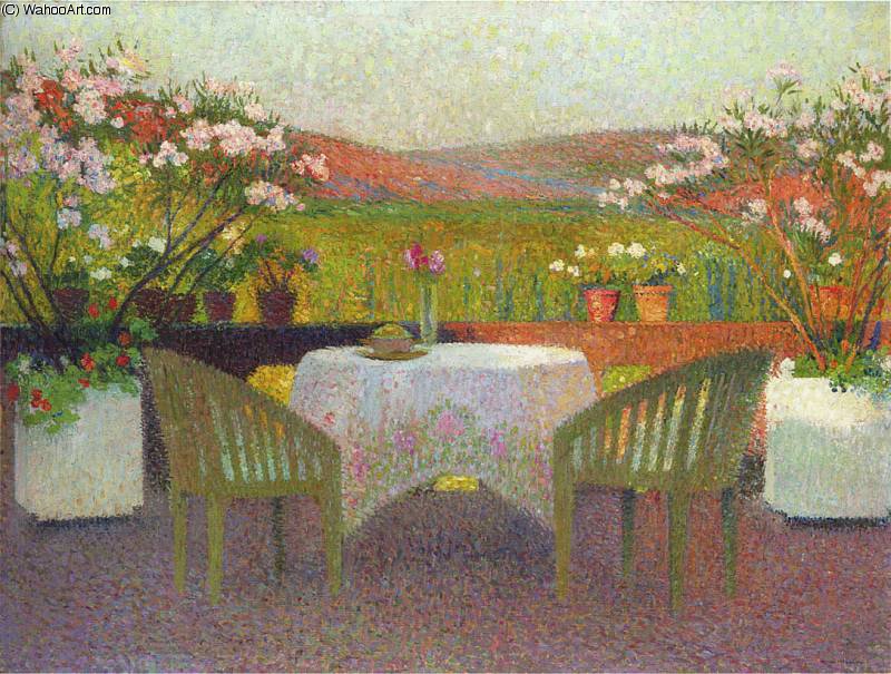 Terrace In Marquayrol — Henri Jean Guillaume Martin