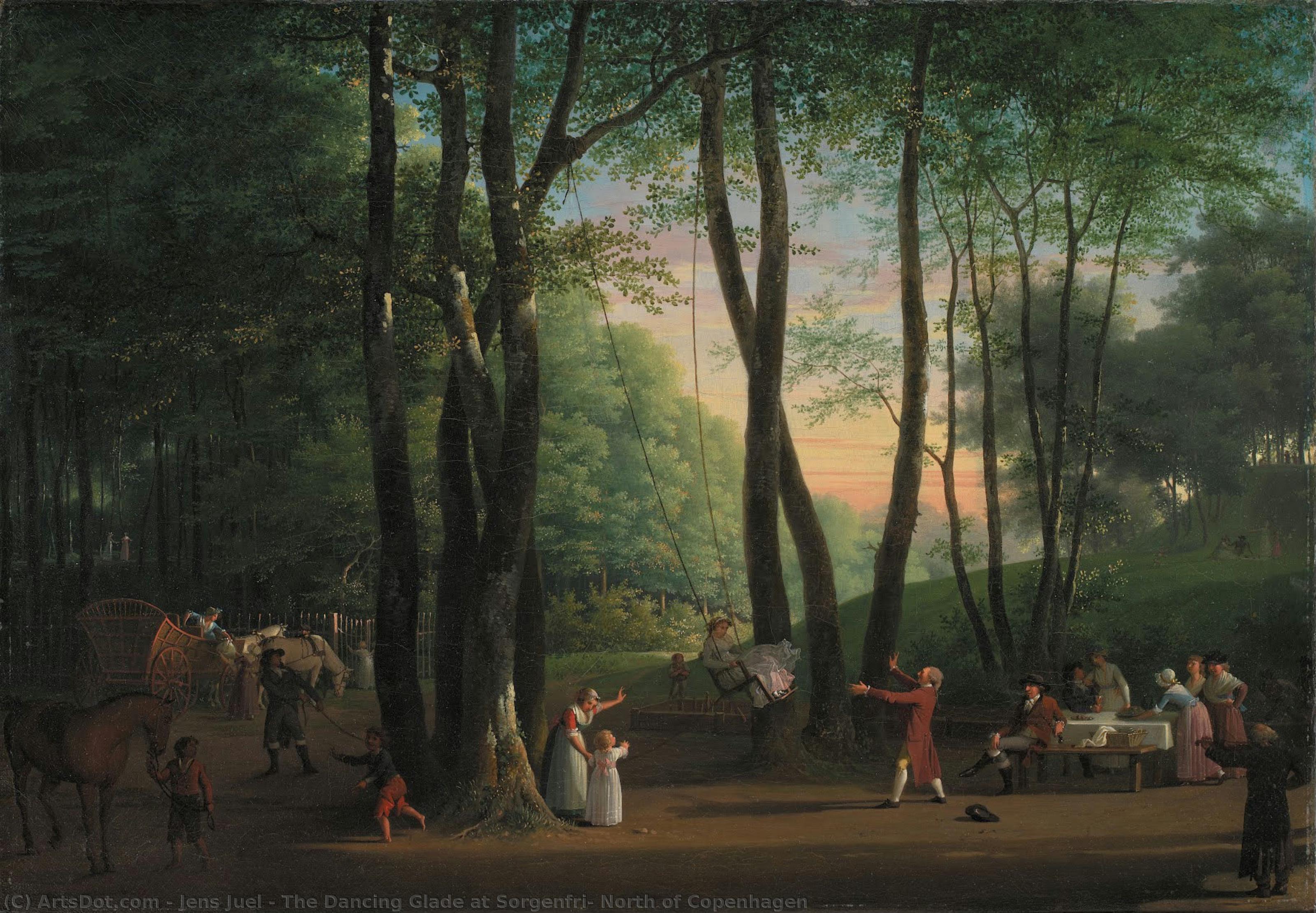 The Dancing Glade At Sorgenfri, North Of Copenhagen — Jens Juel
