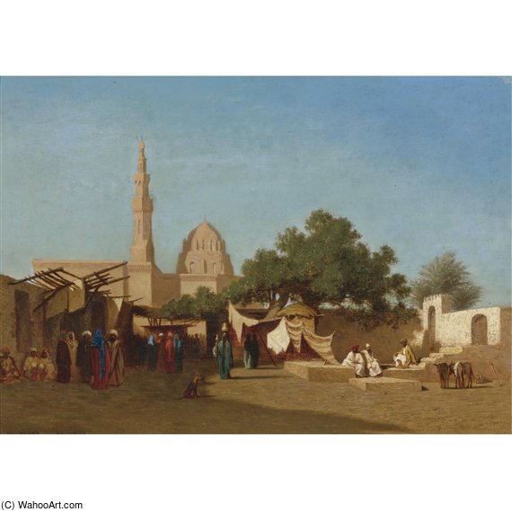 Mosque Of Sultan Hassan — Charles Théodore Frère Dit Frère Bey