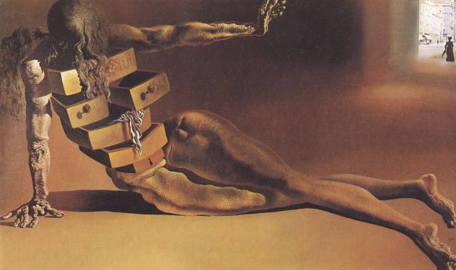 The Anthropomorphic Cabinet, 1936 — Salvador Dalí