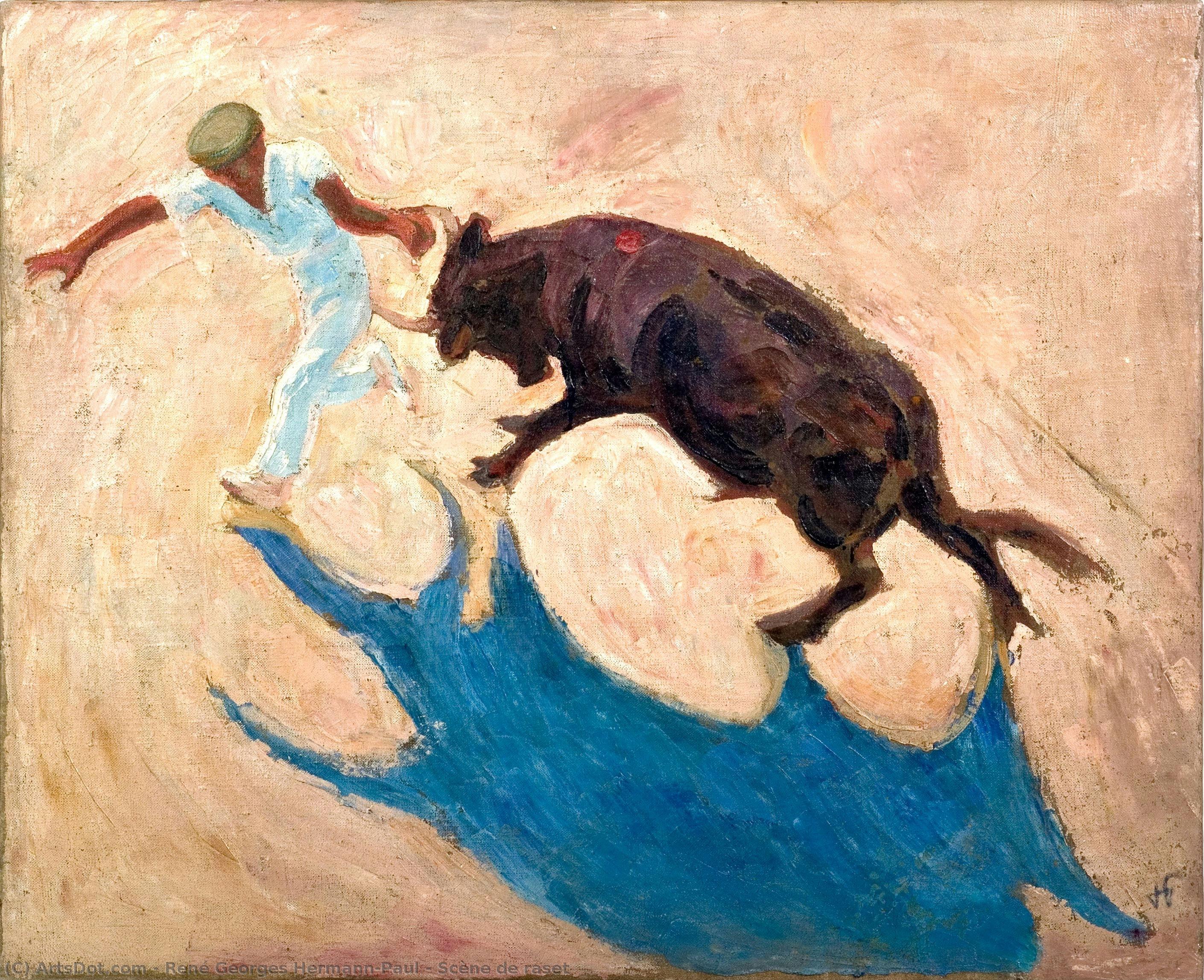 Scène De Raset — René Georges Hermann-paul