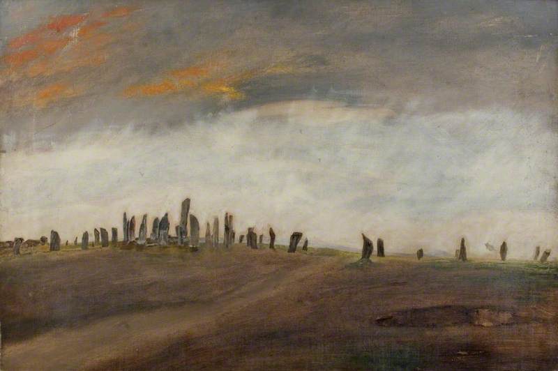 A Large Number Of Standing Stones — Alfred Balding