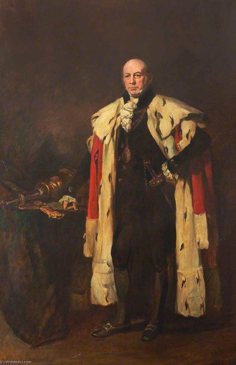 Sir James Spittal (1796–1842), Lord Provost Of Edinburgh (1833–1837) (copy After John Watson Gordon) — David Alison