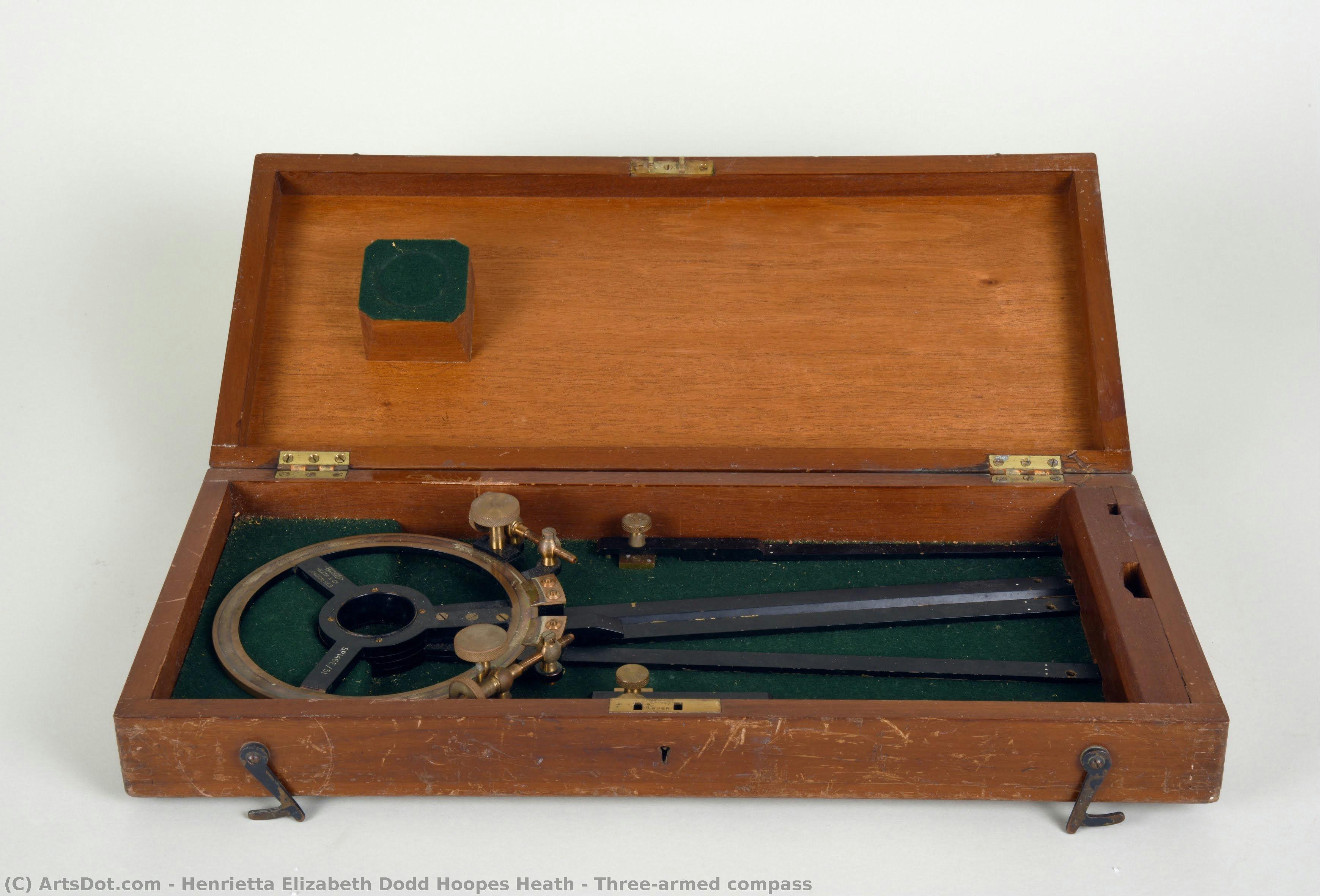 Three-armed Compass — Henrietta Hoopes Heath