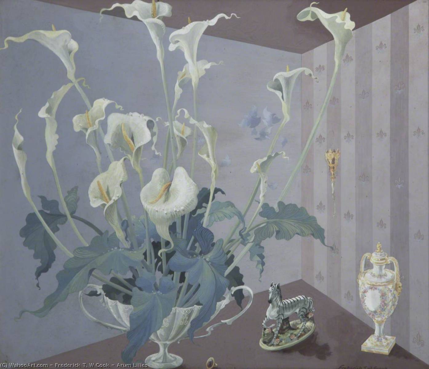 Arum Lilies — Frederick T. W Cook