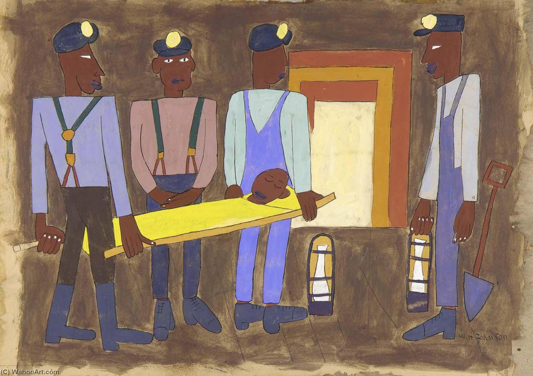 Mining Scene — William H. Johnson