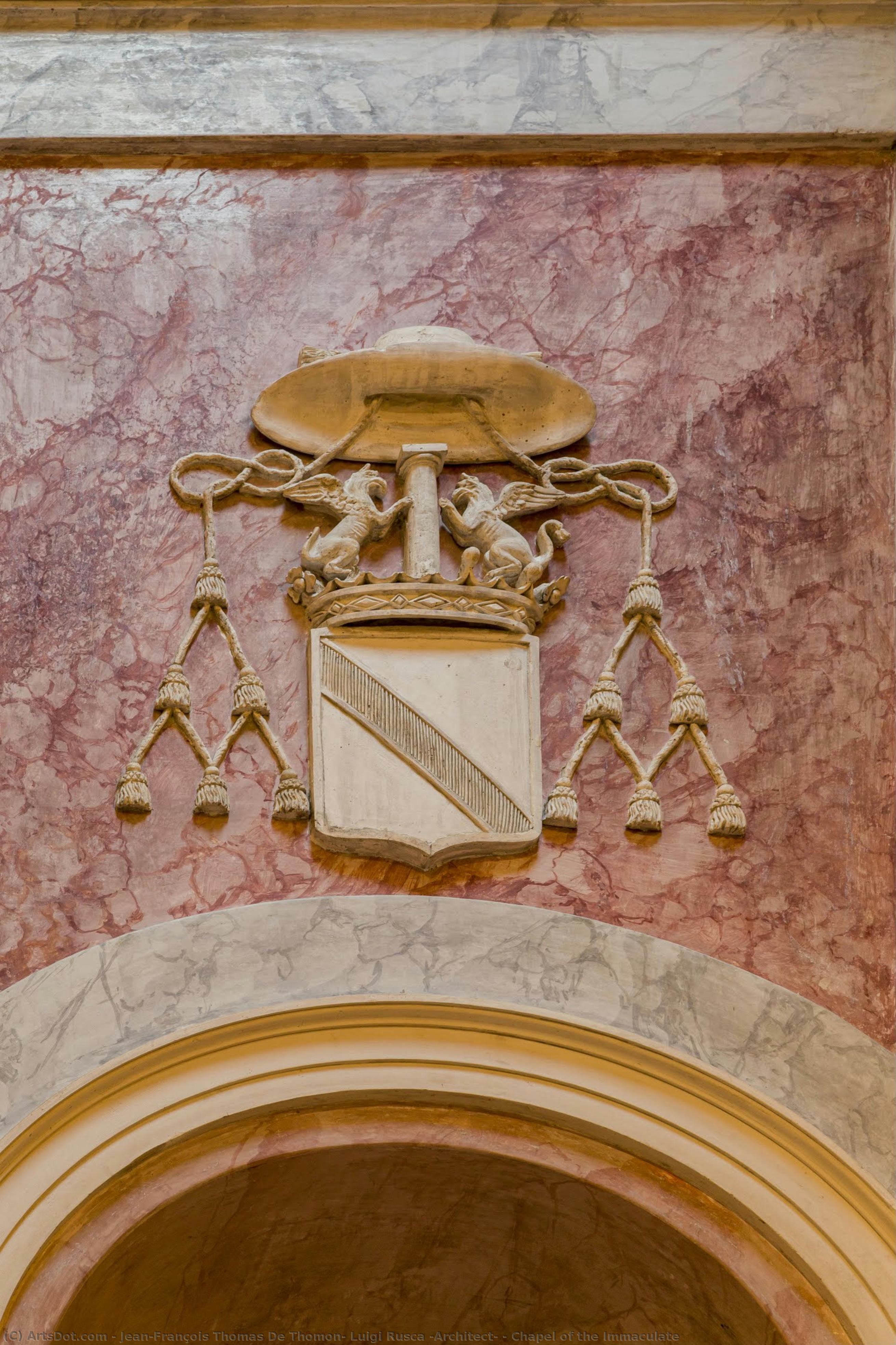 Chapel Of The Immaculate — Jean-françois Thomas De Thomon, Luigi Rusca (architect)