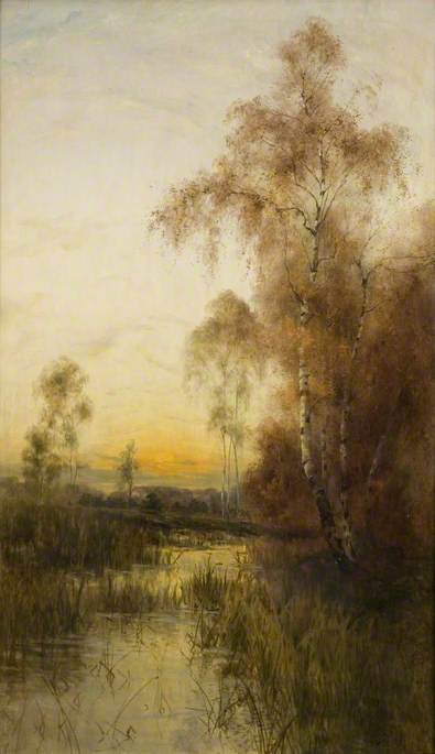 Silver Birches — Albert Edward Bailey