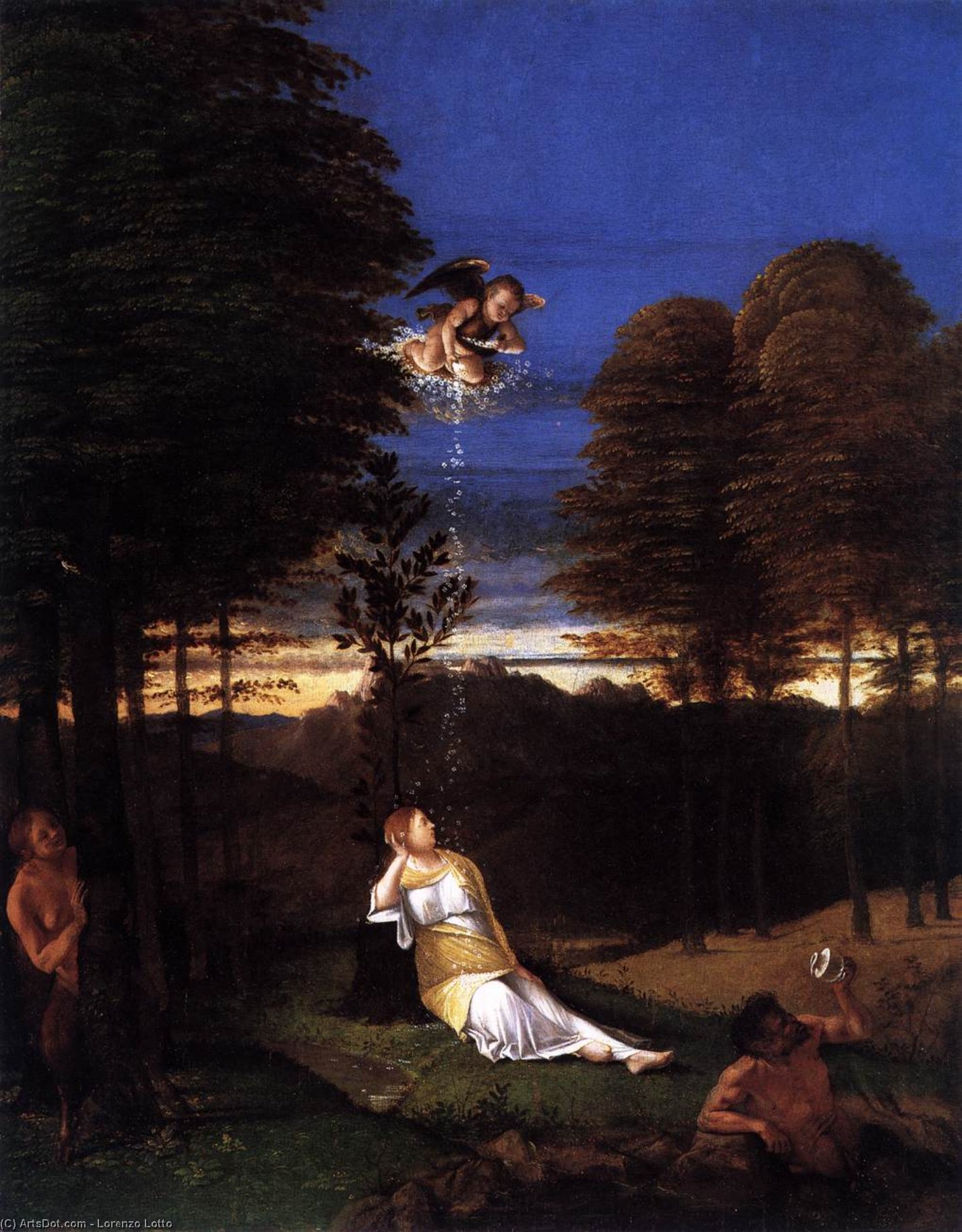 Allegory Of Chastity (''maiden's Dream'') — Lorenzo Lotto