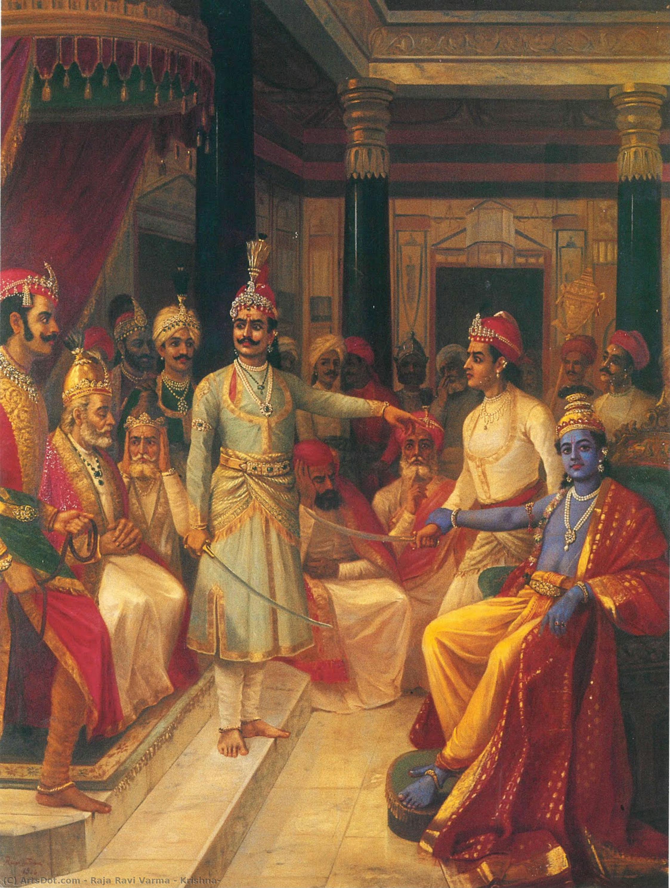 Krishna — Раджа Рави Варма