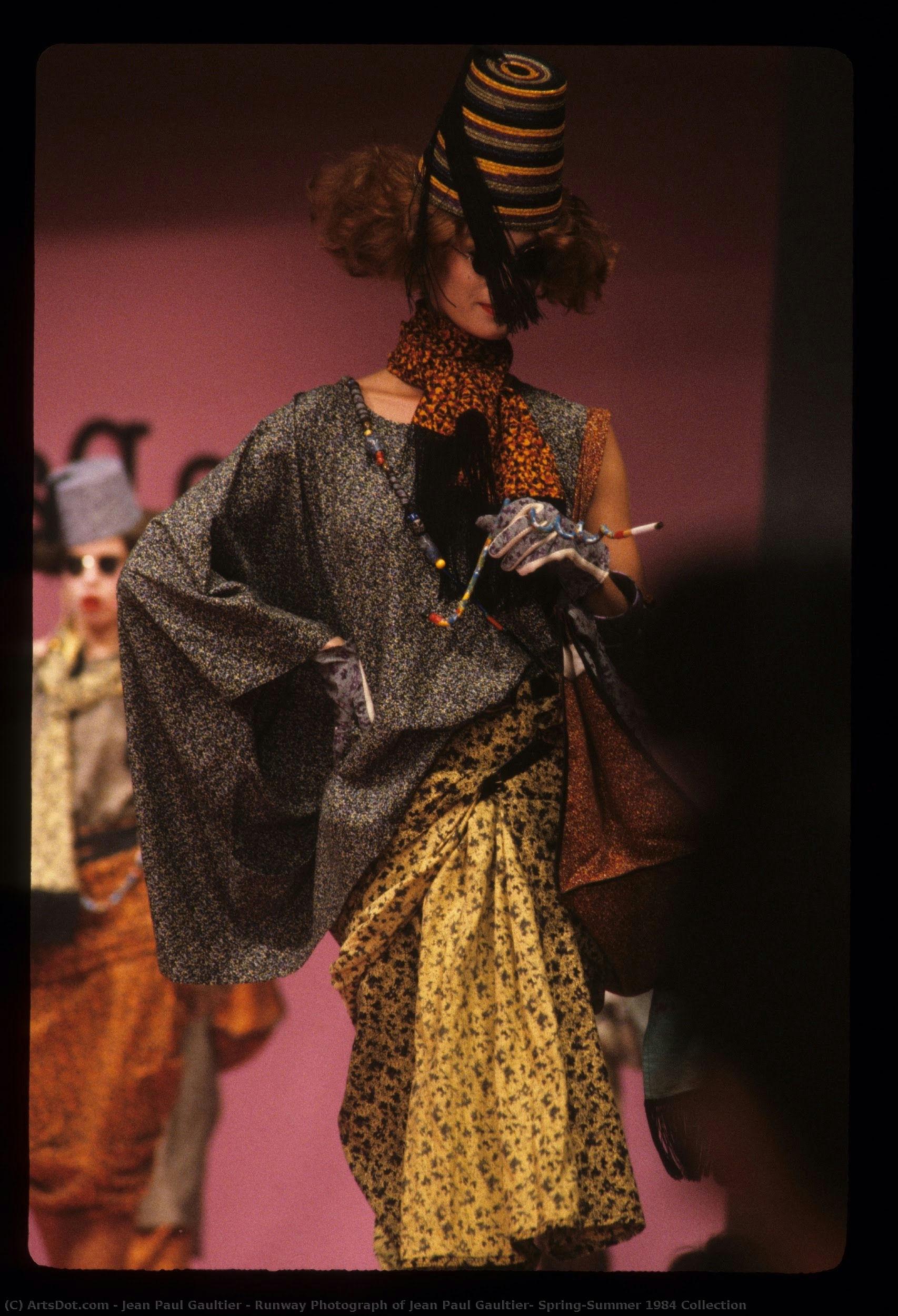 Runway Photograph Of Jean Paul Gaultier, Spring/summer 1984 Collection — Jean Paul Gaultier
