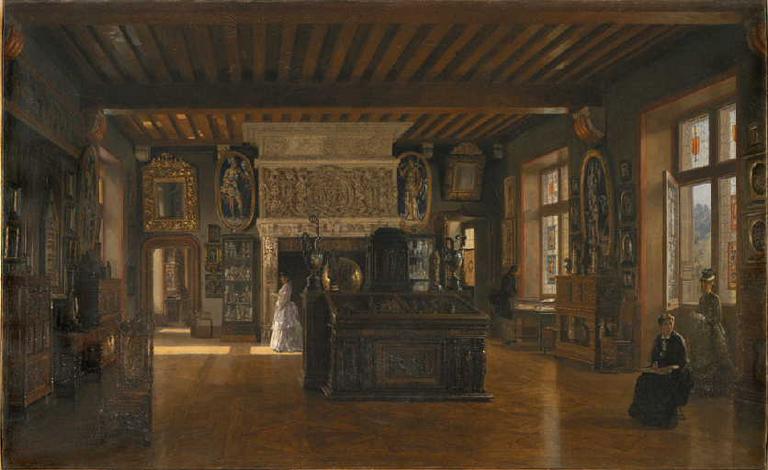 Enamels Room Of The Cluny Museum — Navlet Victor