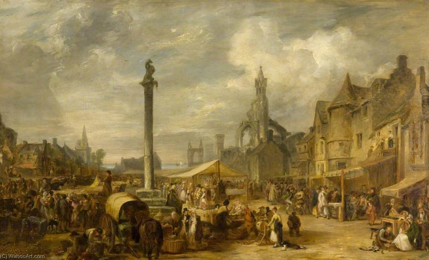 A Scotch Fair — Alexander George Fraser
