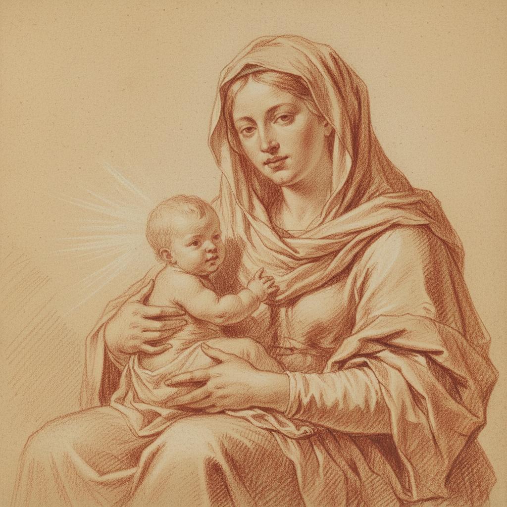 Luminous Devotion: A Sanguine Study In Light And Shadow — Marc Duvallier