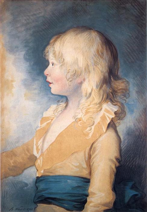 Portrait Of Prince Octavius — Benjamin West