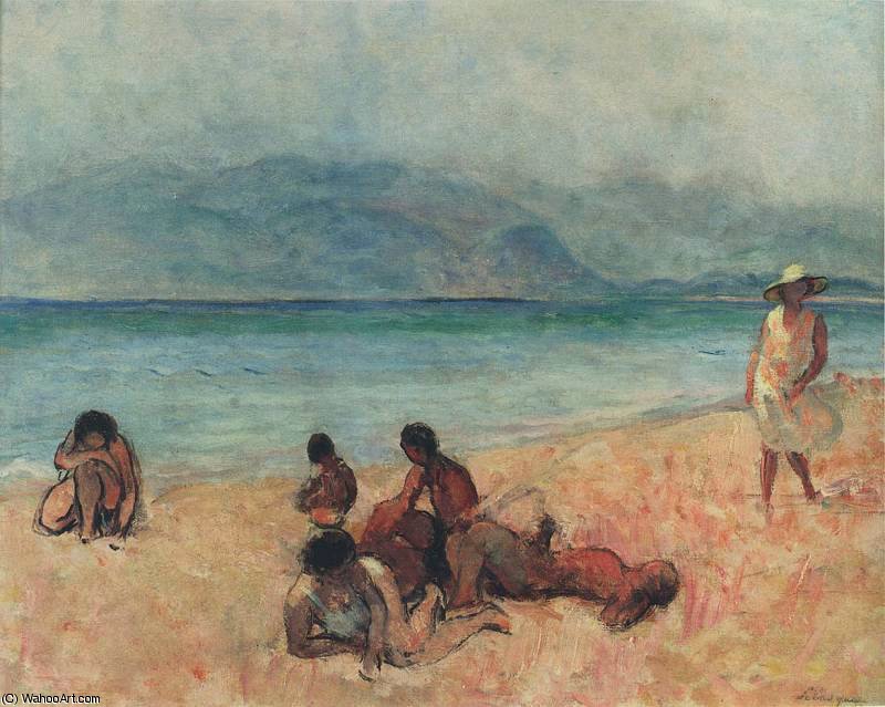 Bathers At Saint Tropez — Henri Lebasque