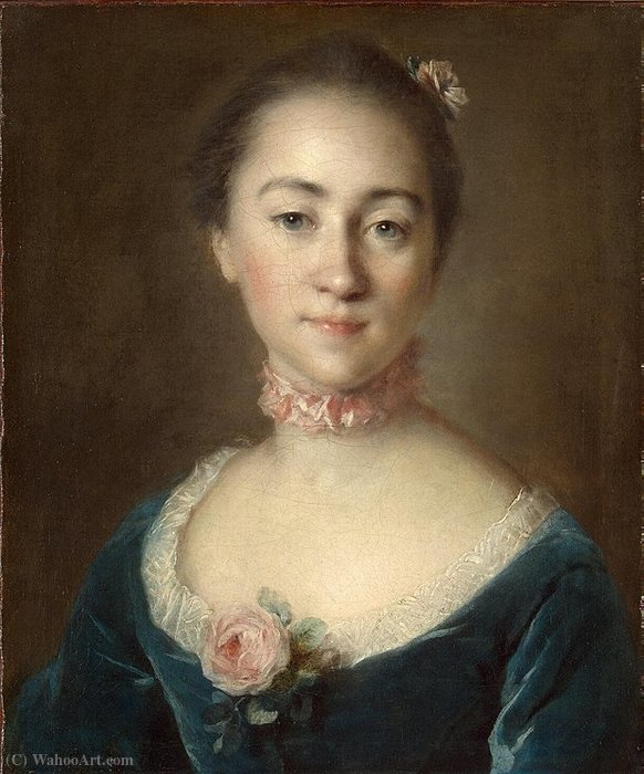 Portrait Of Countess Ekaterina Golovkina — Jean Louis Tocqué