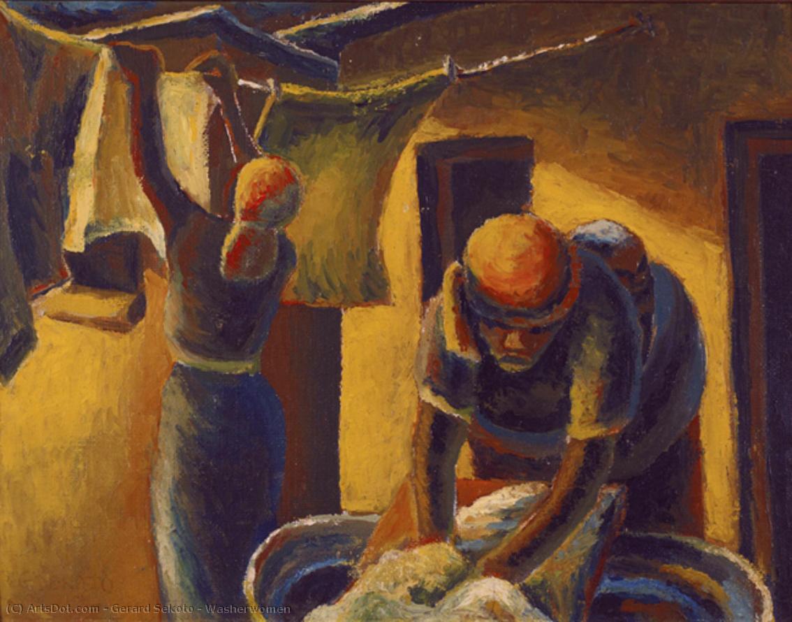 Washerwomen — Gerard Sekoto