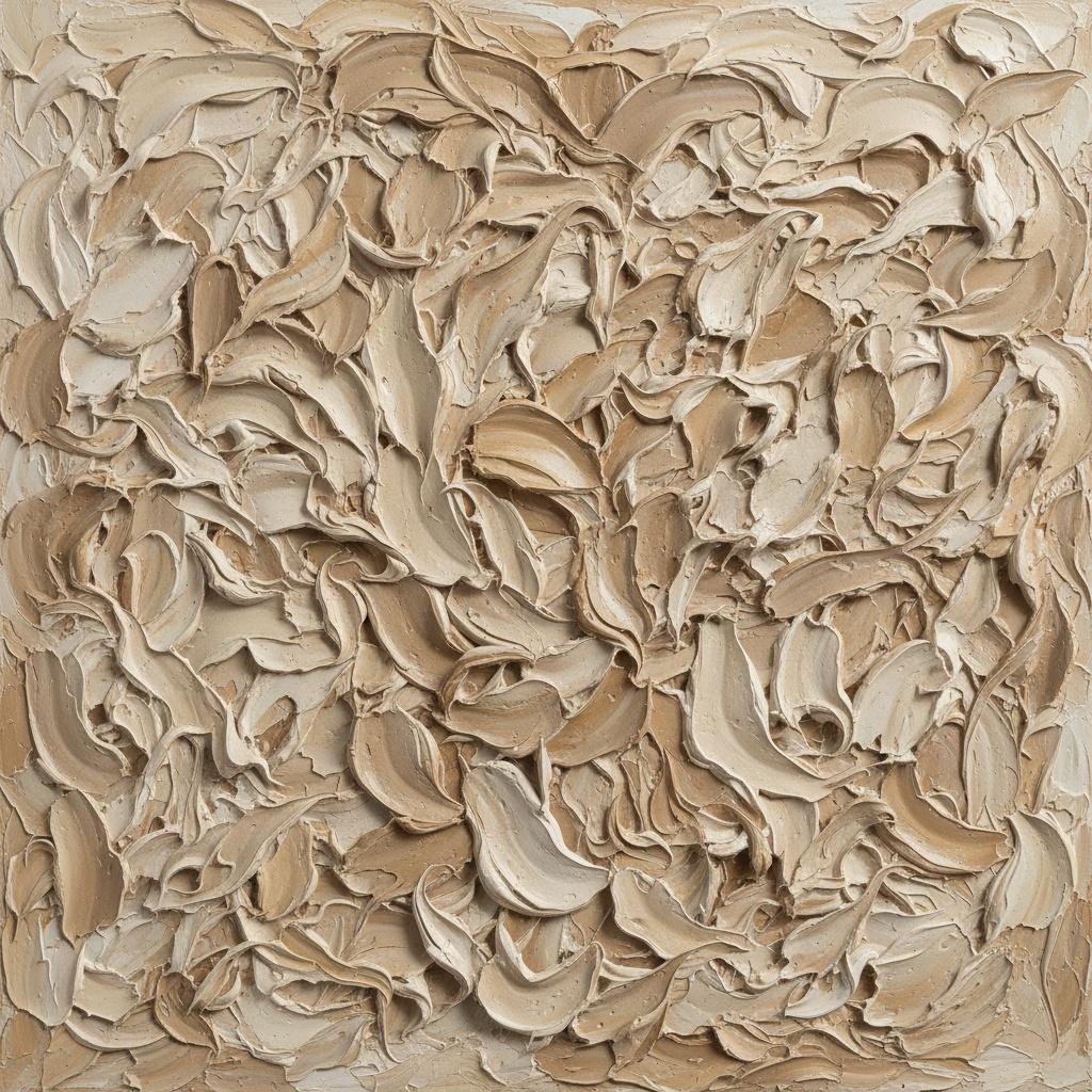 Ethereal Undulations Of Ivory And Sand In A Sculptural Monochromatic Symphony — David Moreau