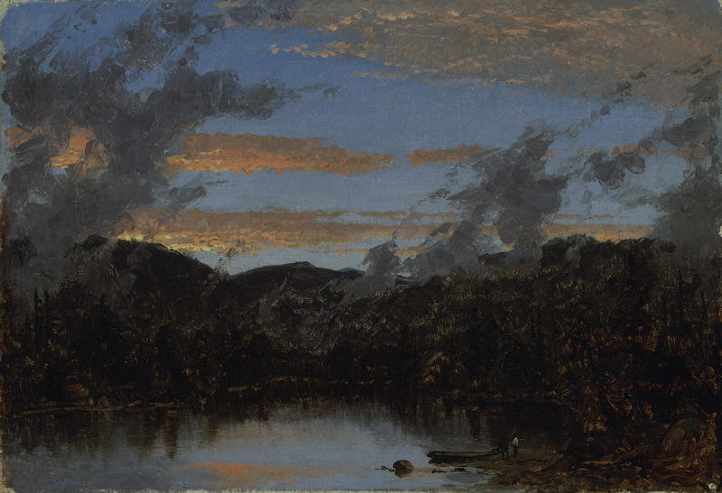 Mist Rising At Sunset In The Catskills — Sanford Robinson Gifford