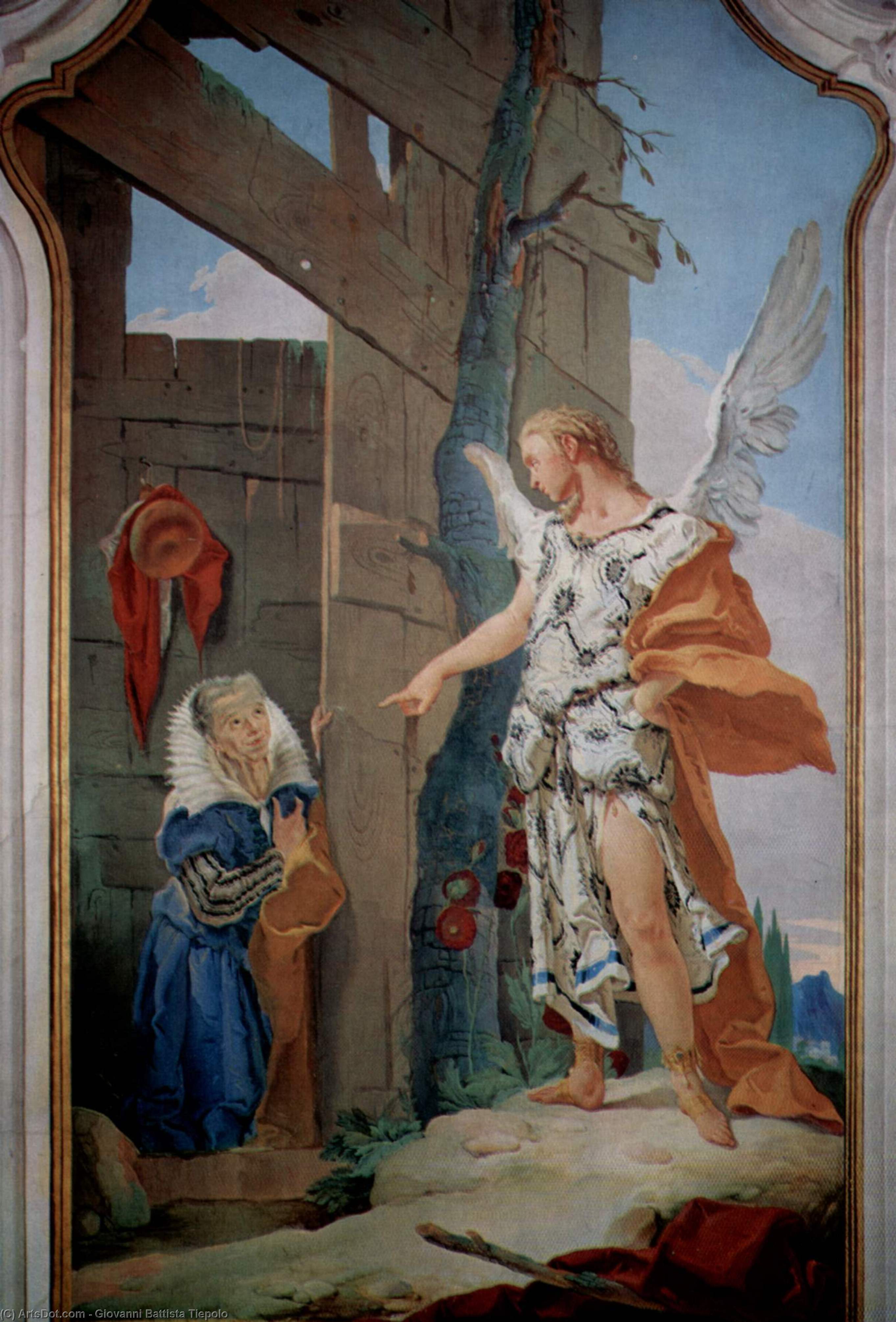 The Appearance Of The Angel Before Sarah — Giambattista Tiepolo