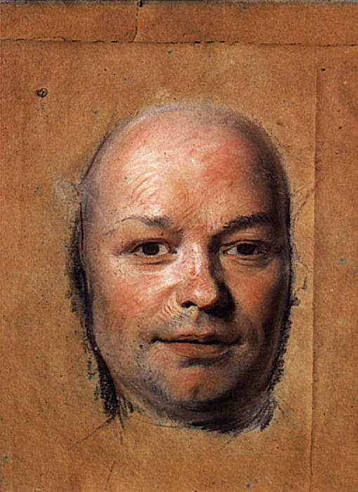 Study For Portrait Of Unknown Man — Maurice Quentin De La Tour