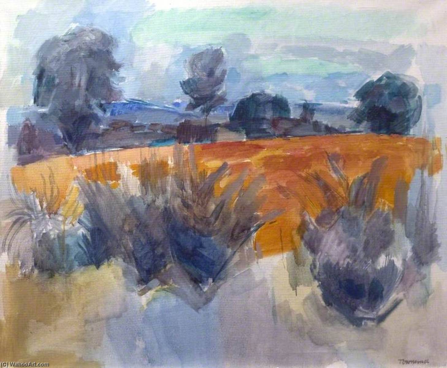 Cornfield, August — William Townsend