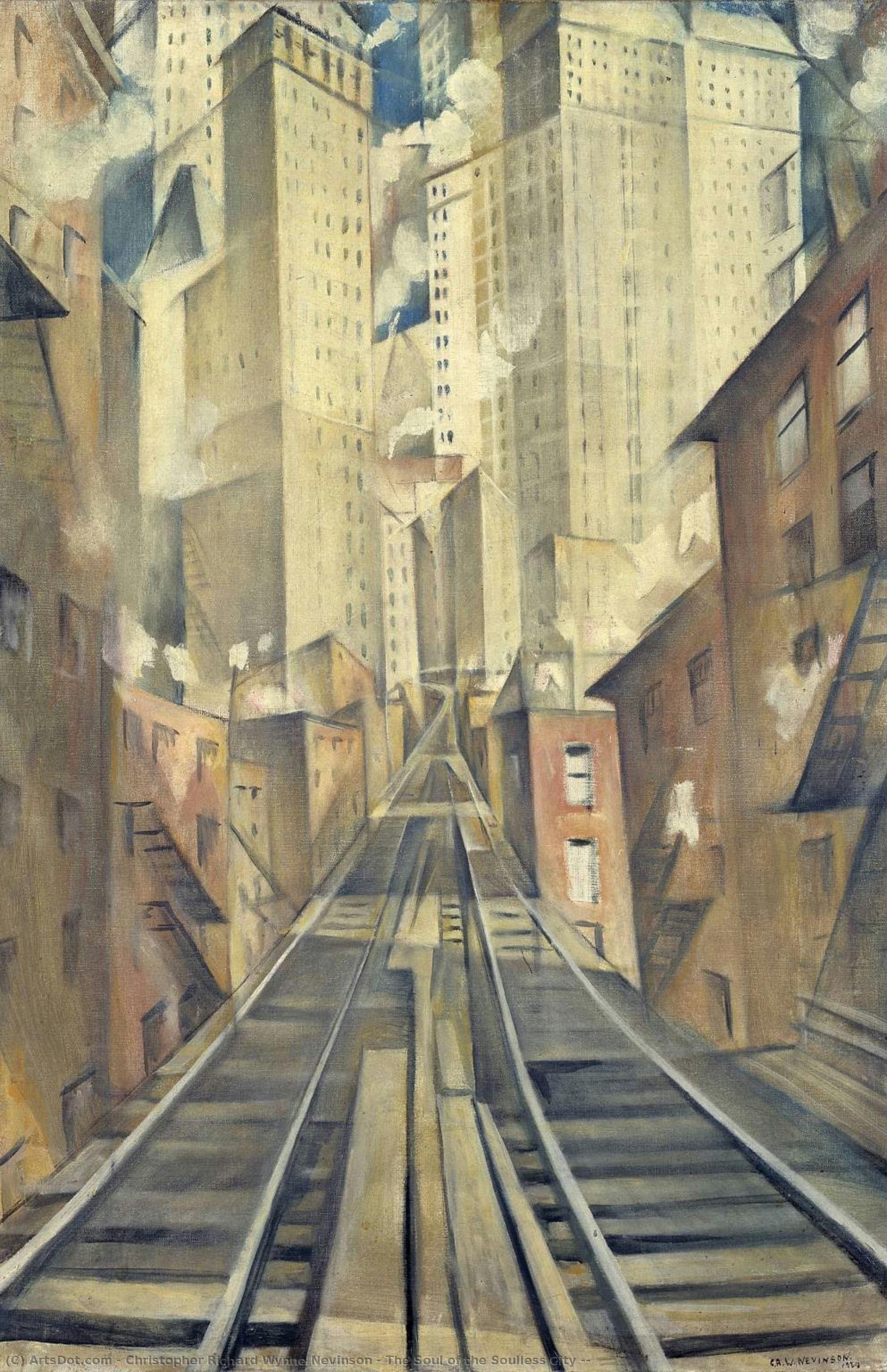 The Soul Of The Soulless City ( — Christopher Richard Wynne Nevinson