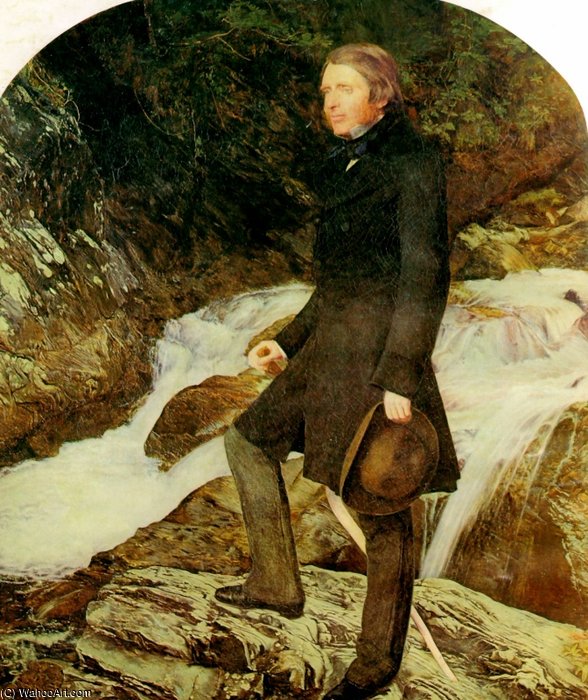 Portrait Of John Ruskin — Sir John Everett Millais