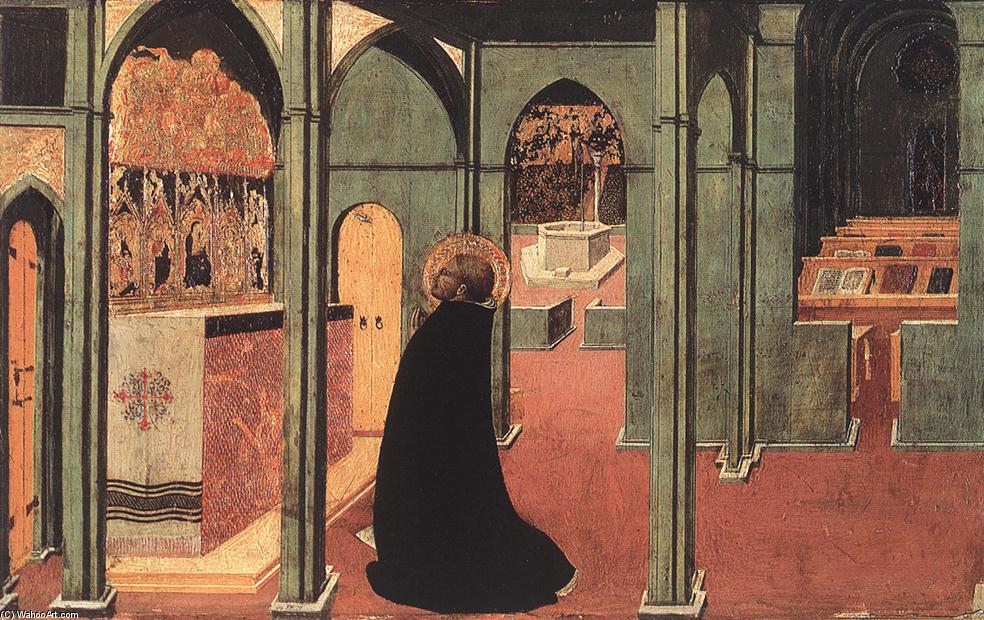 St Thomas Inspired By The Dove Of The Holy Ghost — Sassetta (stefano Di Giovanni)