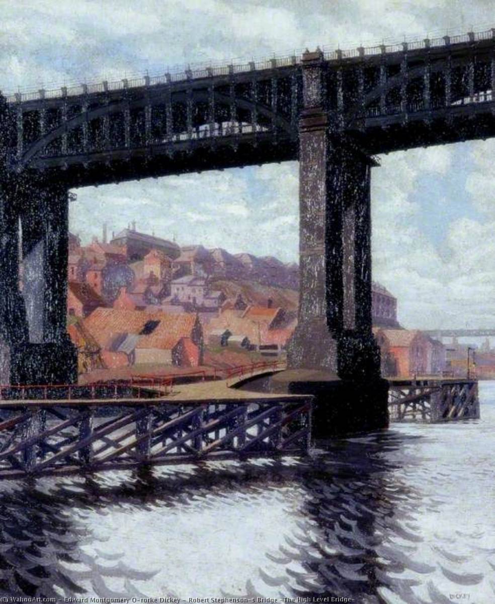 Robert Stephenson's Bridge (the High Level Bridge) — Edward Montgomery O'rorke Dickey