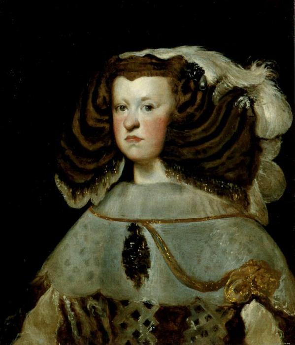 Doña Mariana De Austria, Reina De España — Diego Velázquez