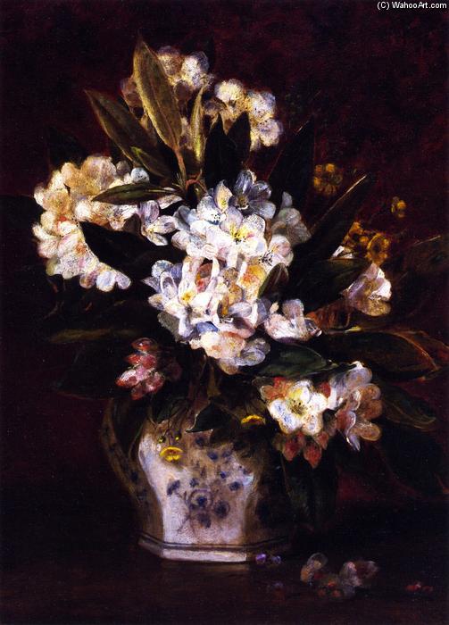 Still Life Of Rhododendrons — Edward Lamson Henry