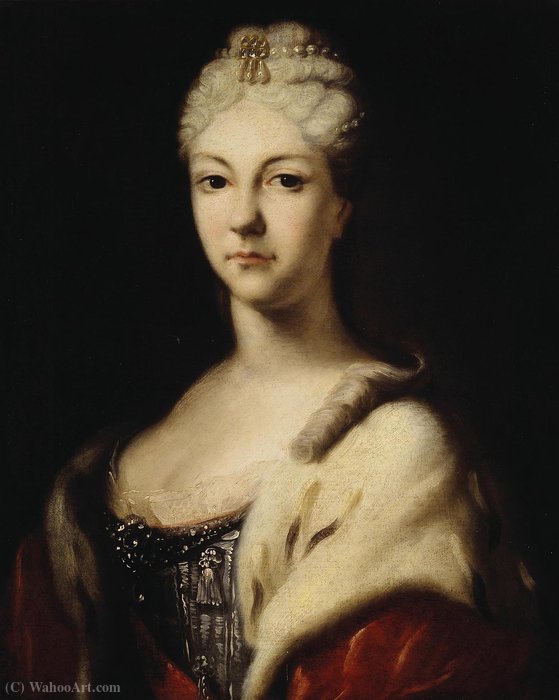 Portrait Of Natalya Alexeevna Of Russia — Ivan Nikitich Nikitin