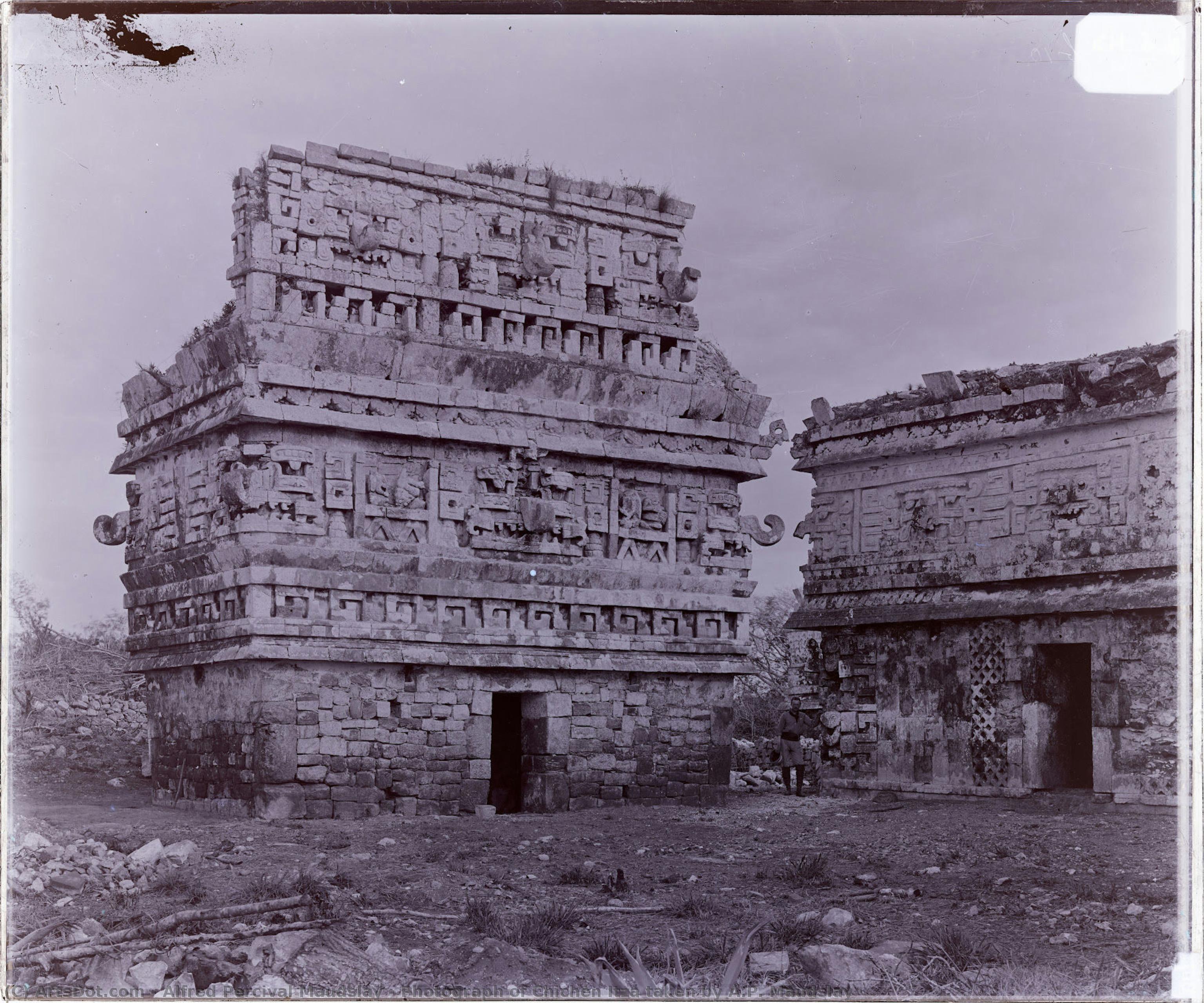 Photograph Of Chichén Itzá Taken By A.p. Maudslay — Alfred Percival Maudslay