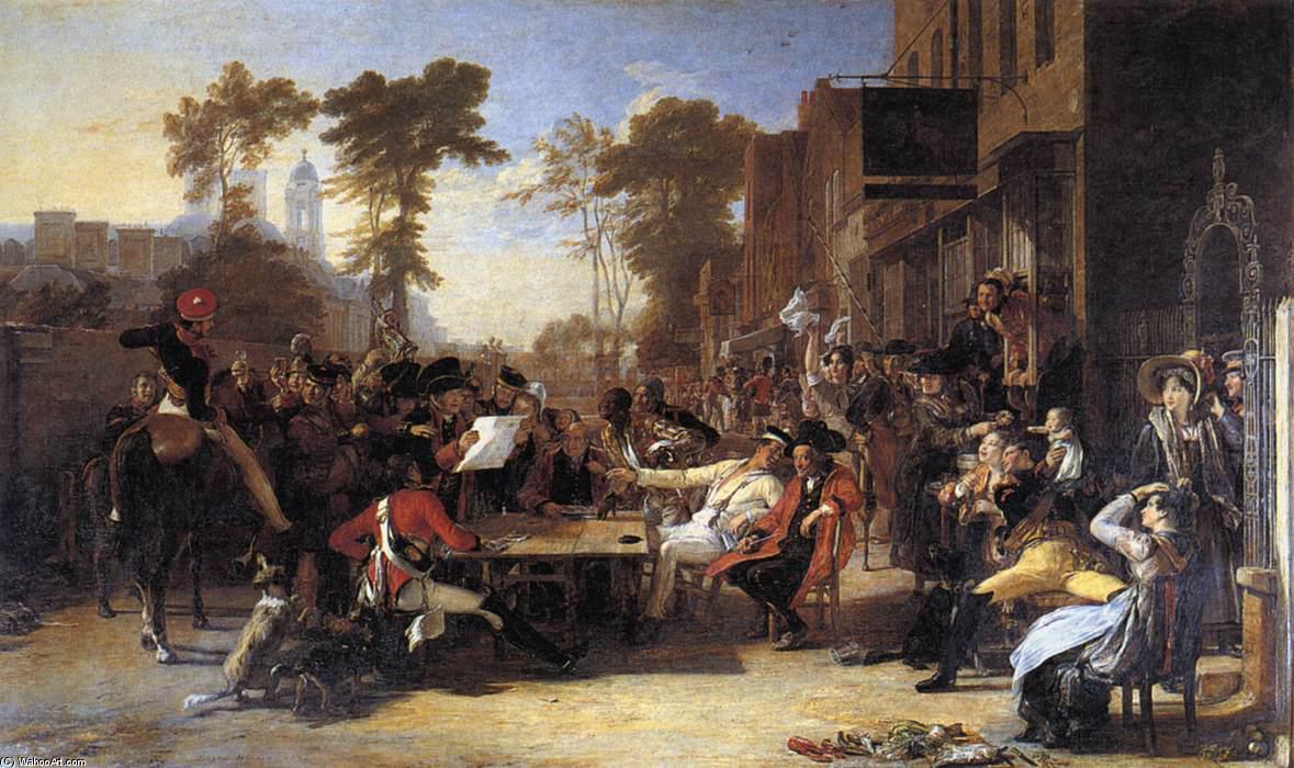 Chelsea Pensioners Reading The Waterloo Dispatch — Sir David Wilkie