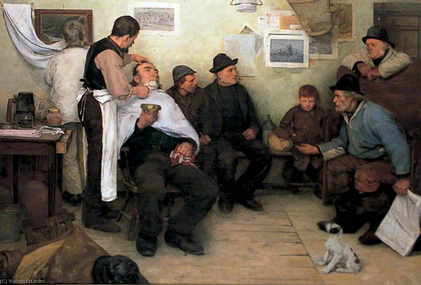 Barber's Shop — Percy Robert Craft