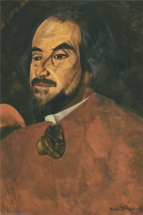 Portrait Of An Actor — Boris Dmitrievich Grigoriev