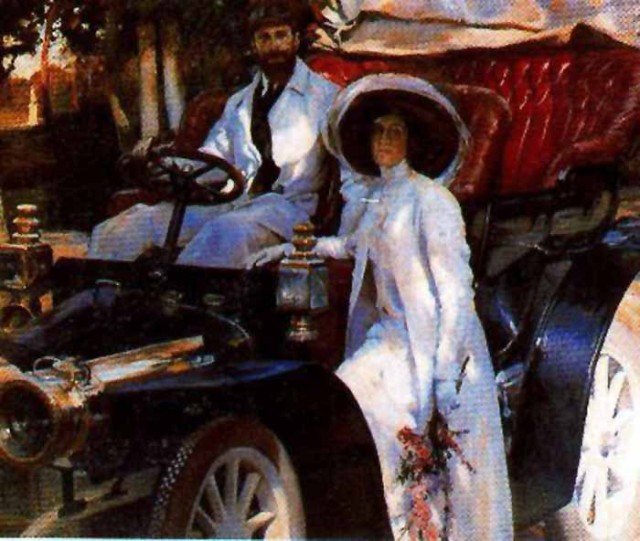 En El Coche — Fernando Álvarez De Sotomayor