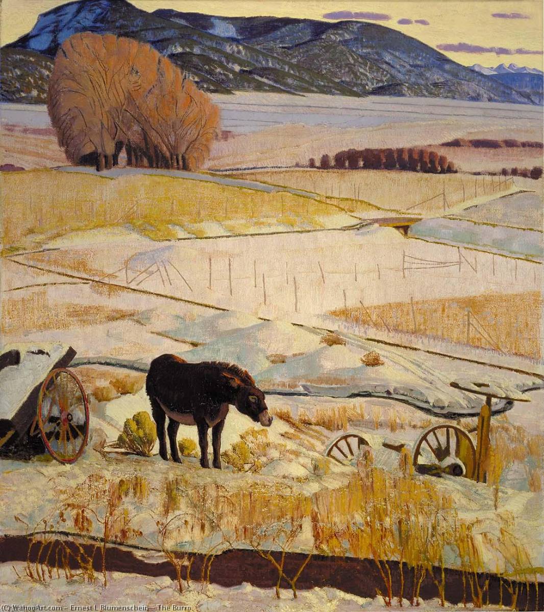 The Burro — Ernest Leonard Blumenschein