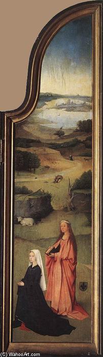St Agnes With The Donor (right Wing) — Hieronymus Bosch
