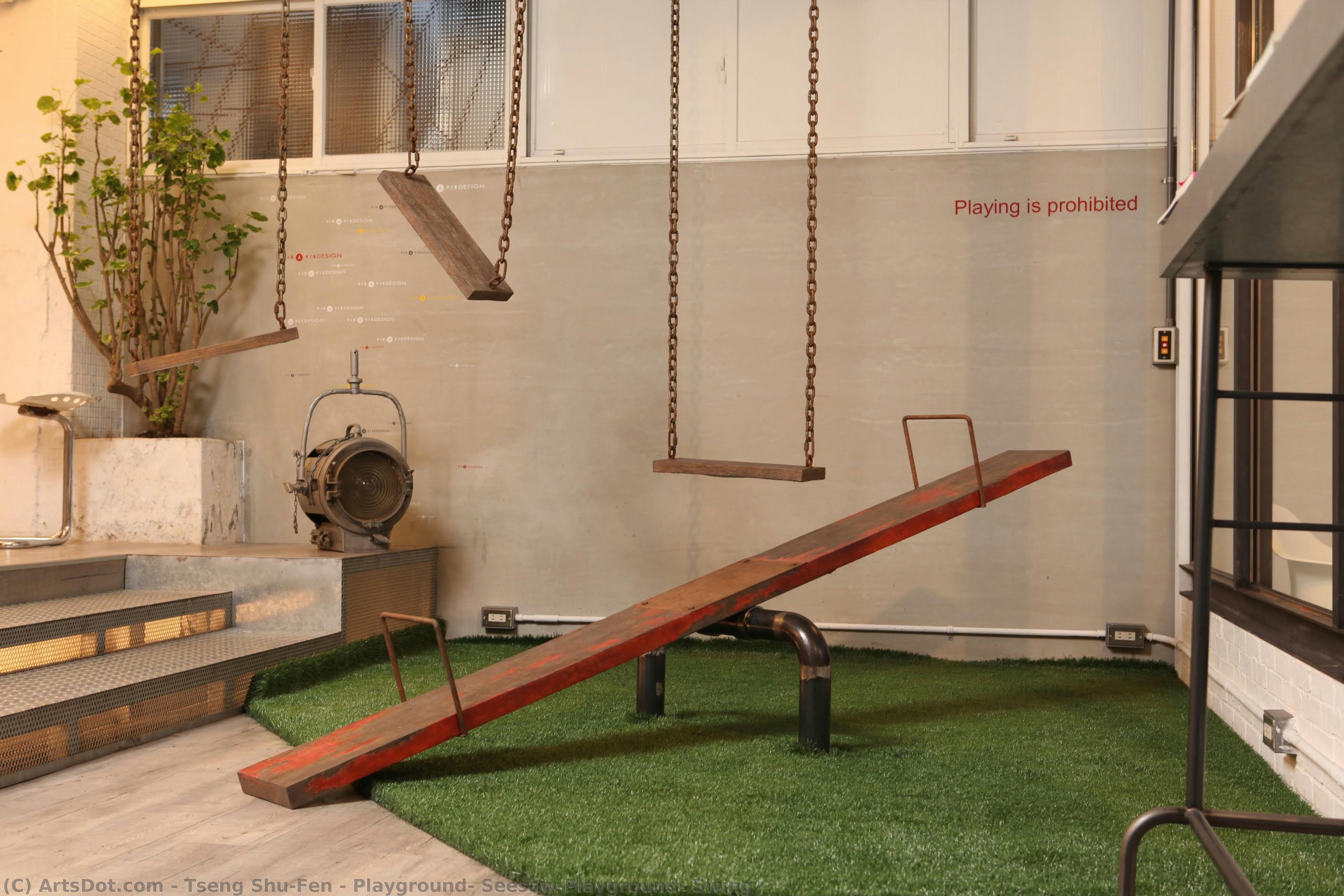 Playground- Seesaw/playground- Swing — Tseng Shu-fen
