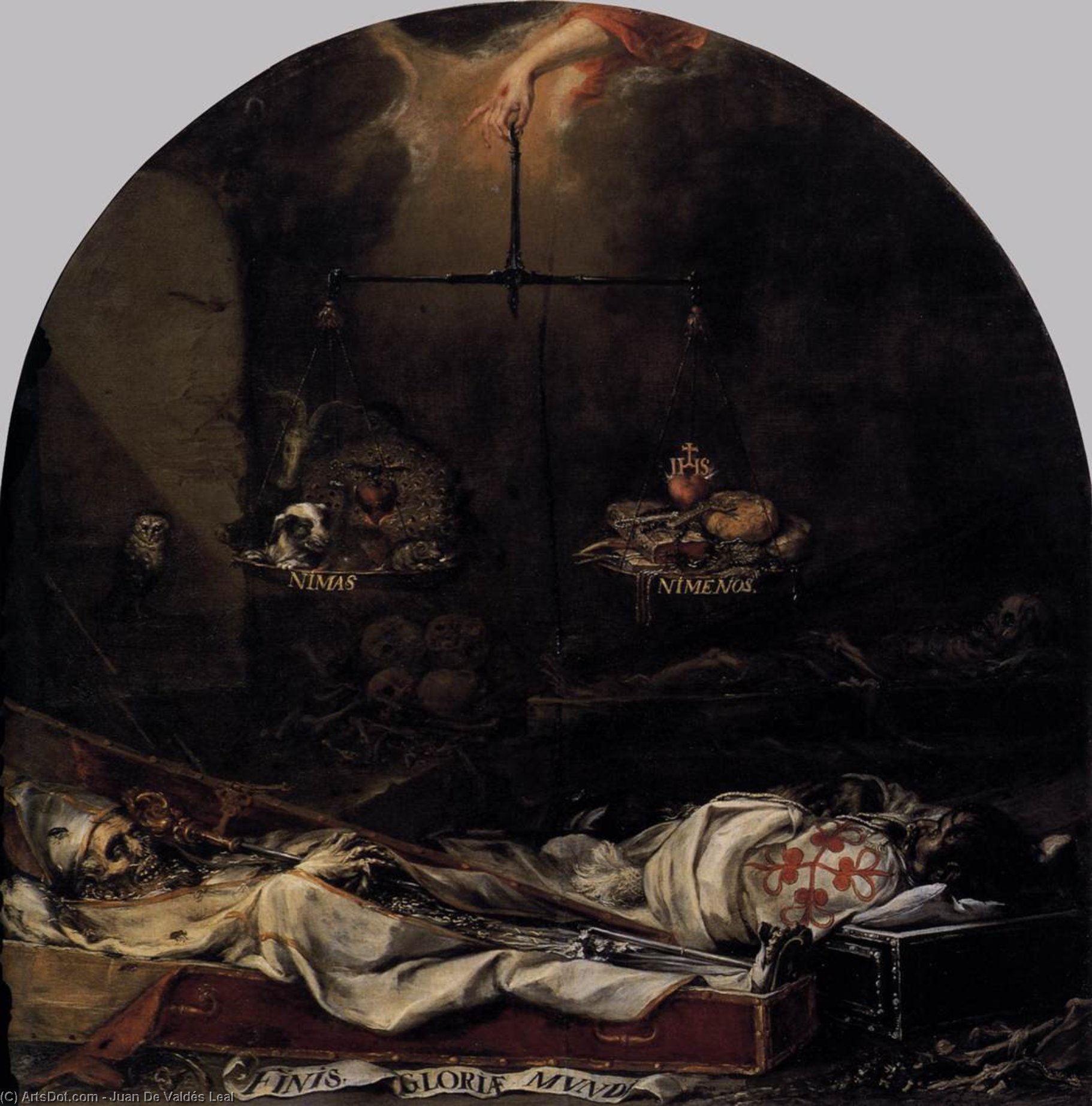 Finis Gloriae Mundi — Juan De Valdés Leal