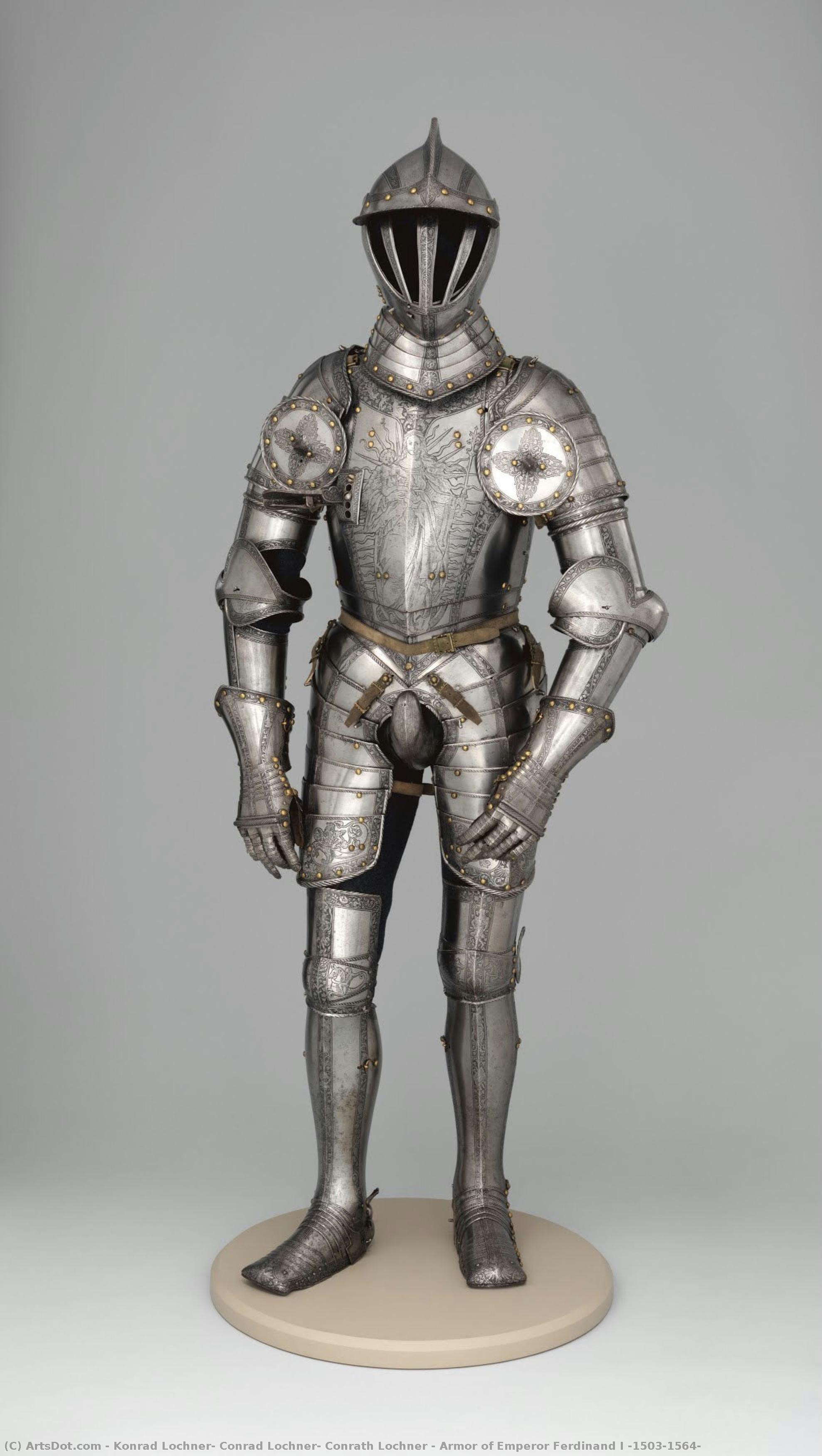 Armor Of Emperor Ferdinand I (1503–1564) — Kunz Lochner